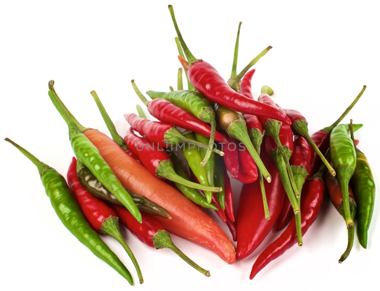 Stack of Chili Peppers by zhekos