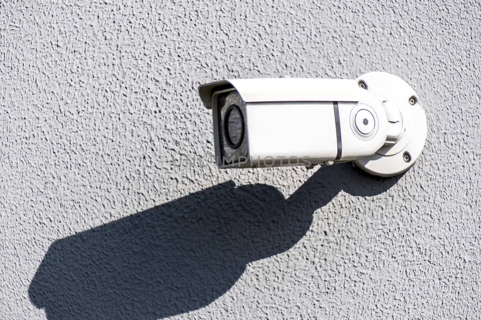 Surveillance Camera on Building