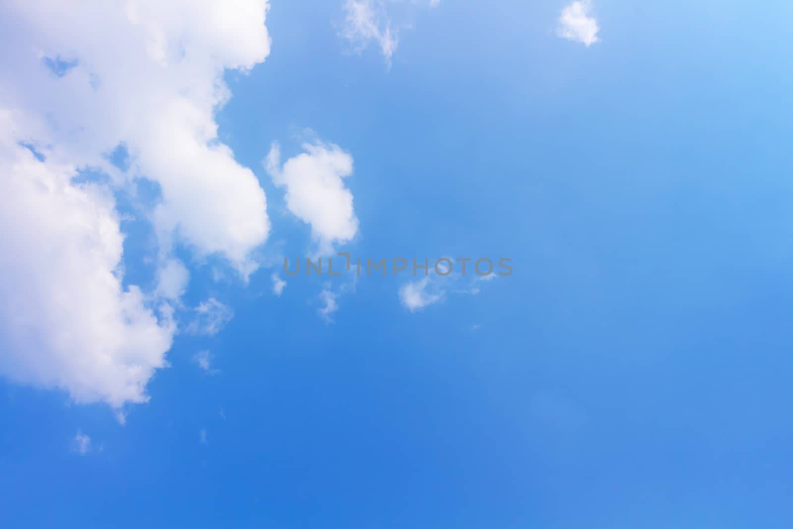Blur clouds on the sky, Nature background concept