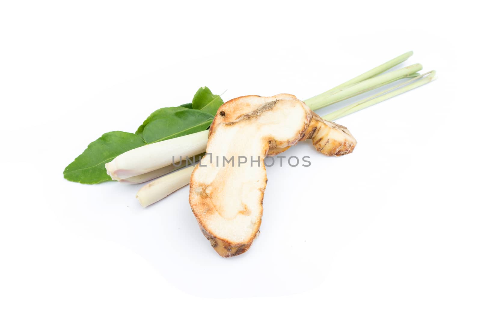 Combine soup, raw material for make cooking