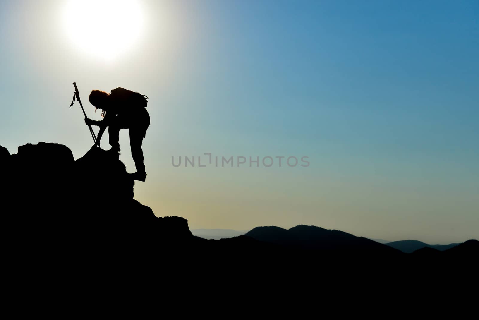 climb to the summit cliffs