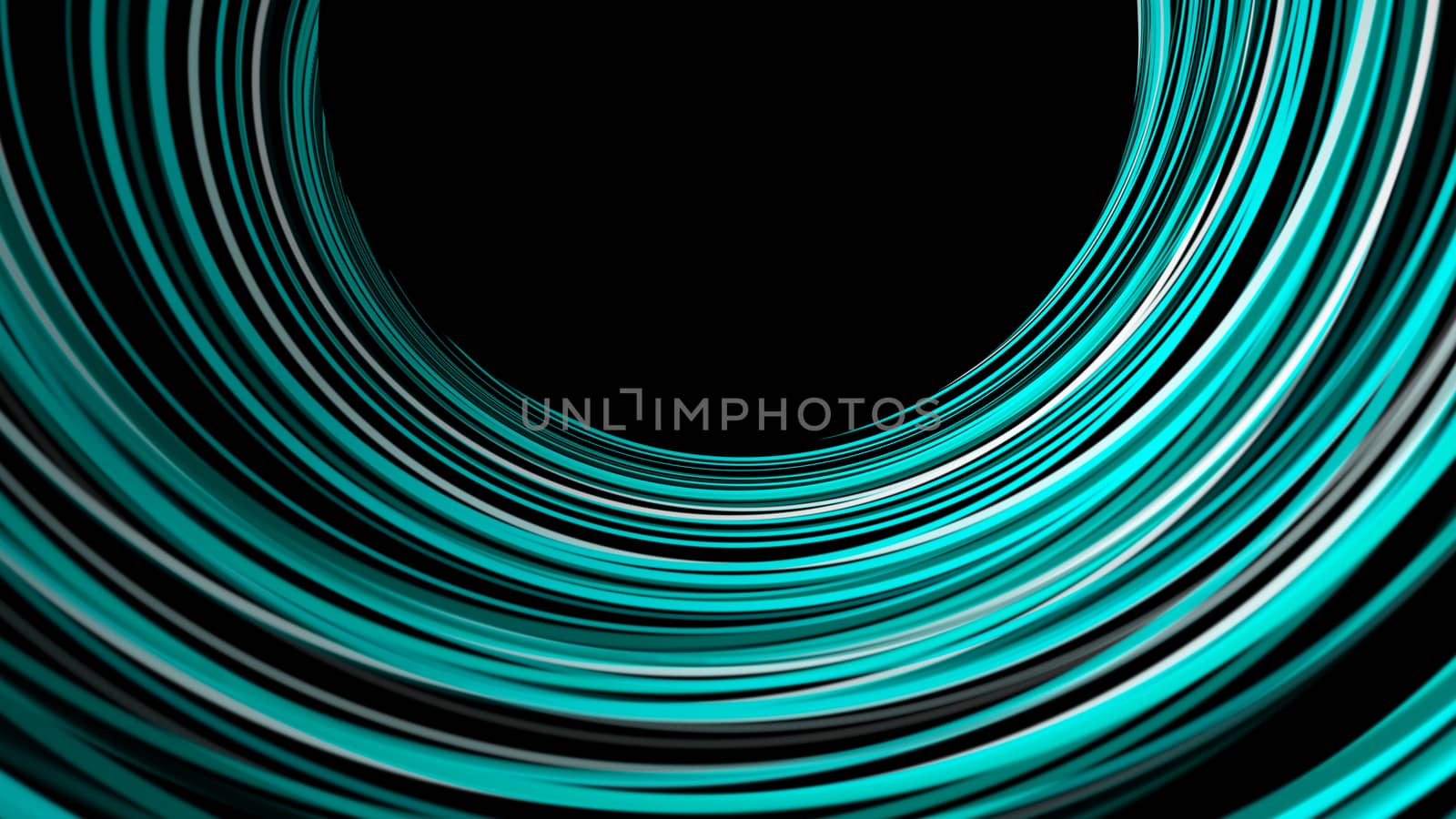 Abstract background with bend lines. 3d rendering