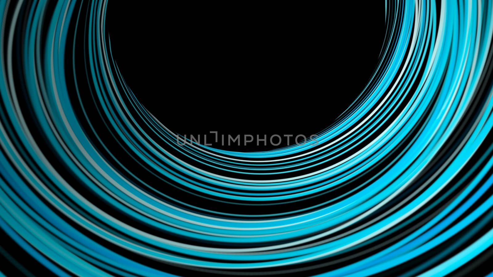 Abstract background with bend lines. 3d rendering