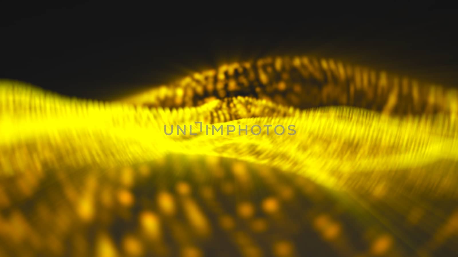 Luxurious gold sparkling particles wave background by nolimit046