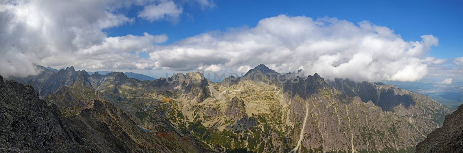 View on high Tatra Mountains, Slovakia, Europe by igor_stramyk