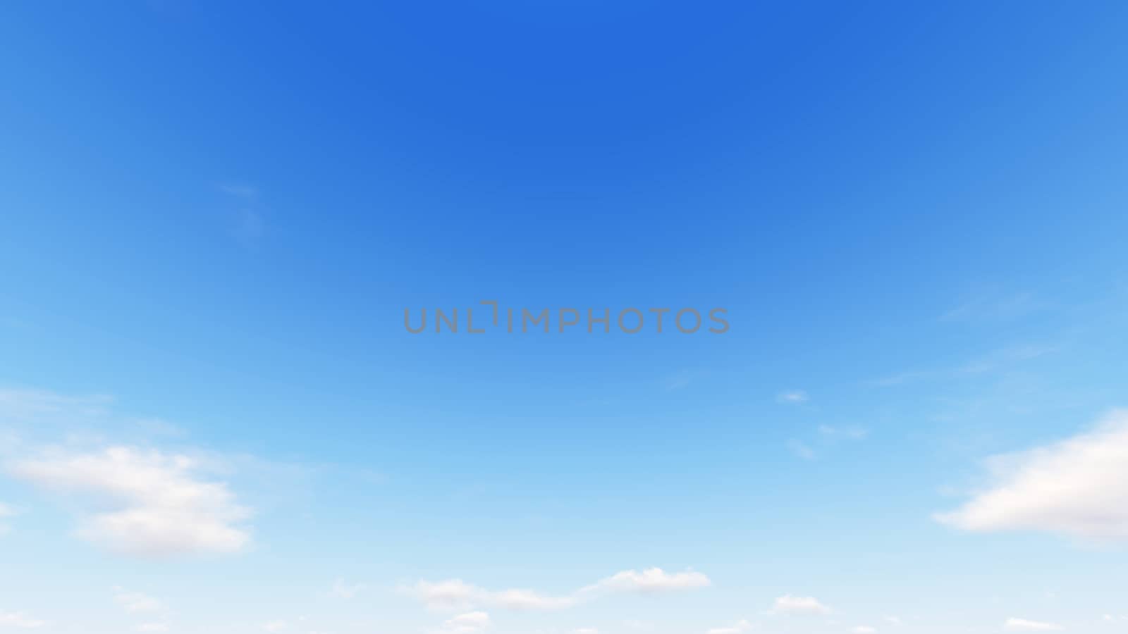 Cloudy blue sky abstract background, blue sky background with tiny clouds, 3d illustration