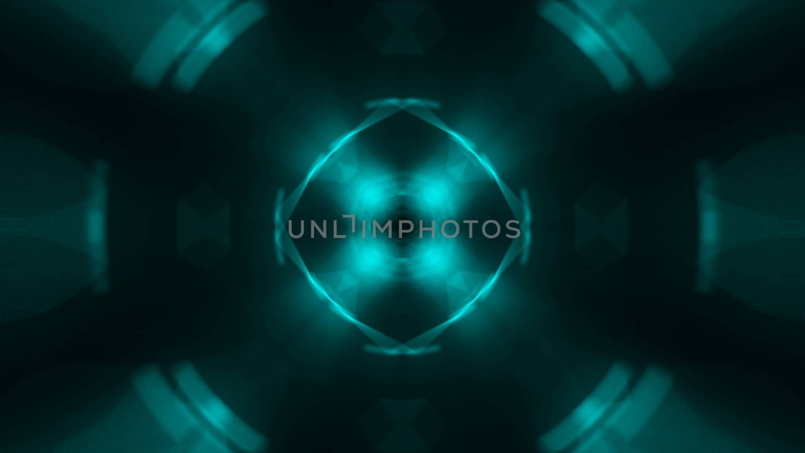 Abstract background. Radial blur effect. 3d rendering