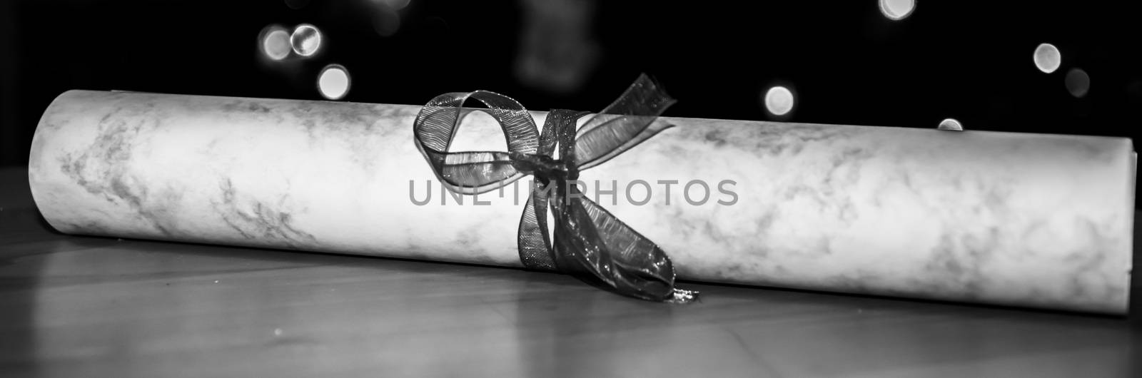 paper scroll monochrome web banner photo. Beautiful picture, background, wallpaper 

