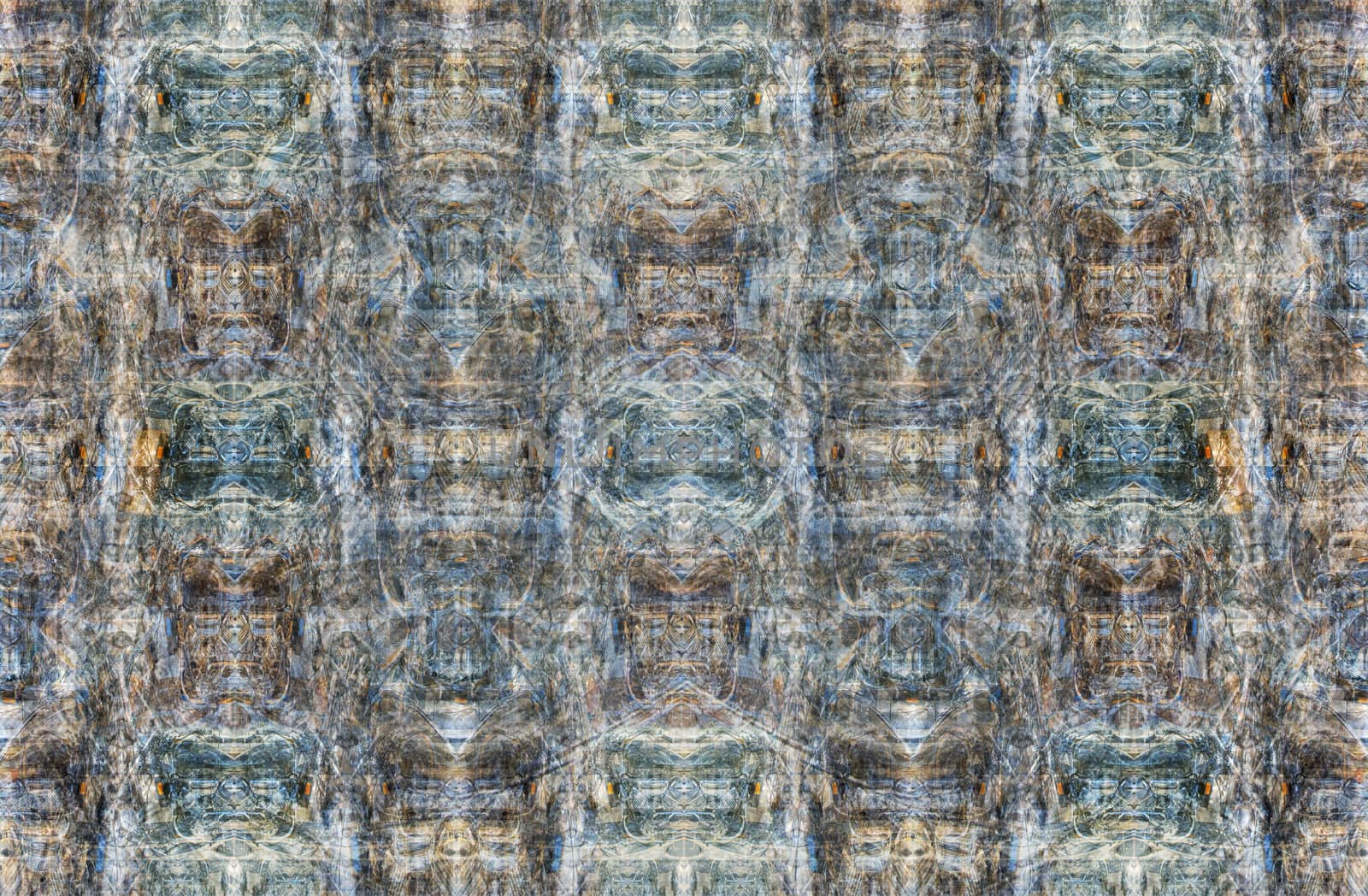 Digital Illustration of a background pattern created from motorcycle parts.