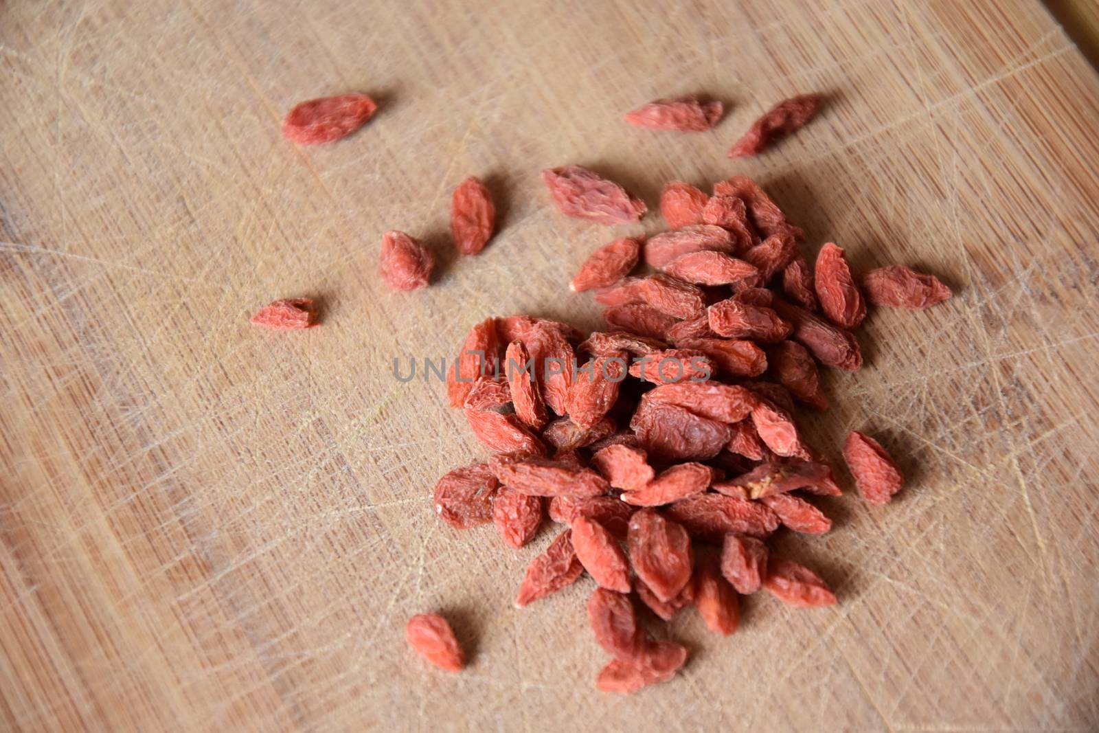 Goji berries background, beautiful banner wallpaper design illustration