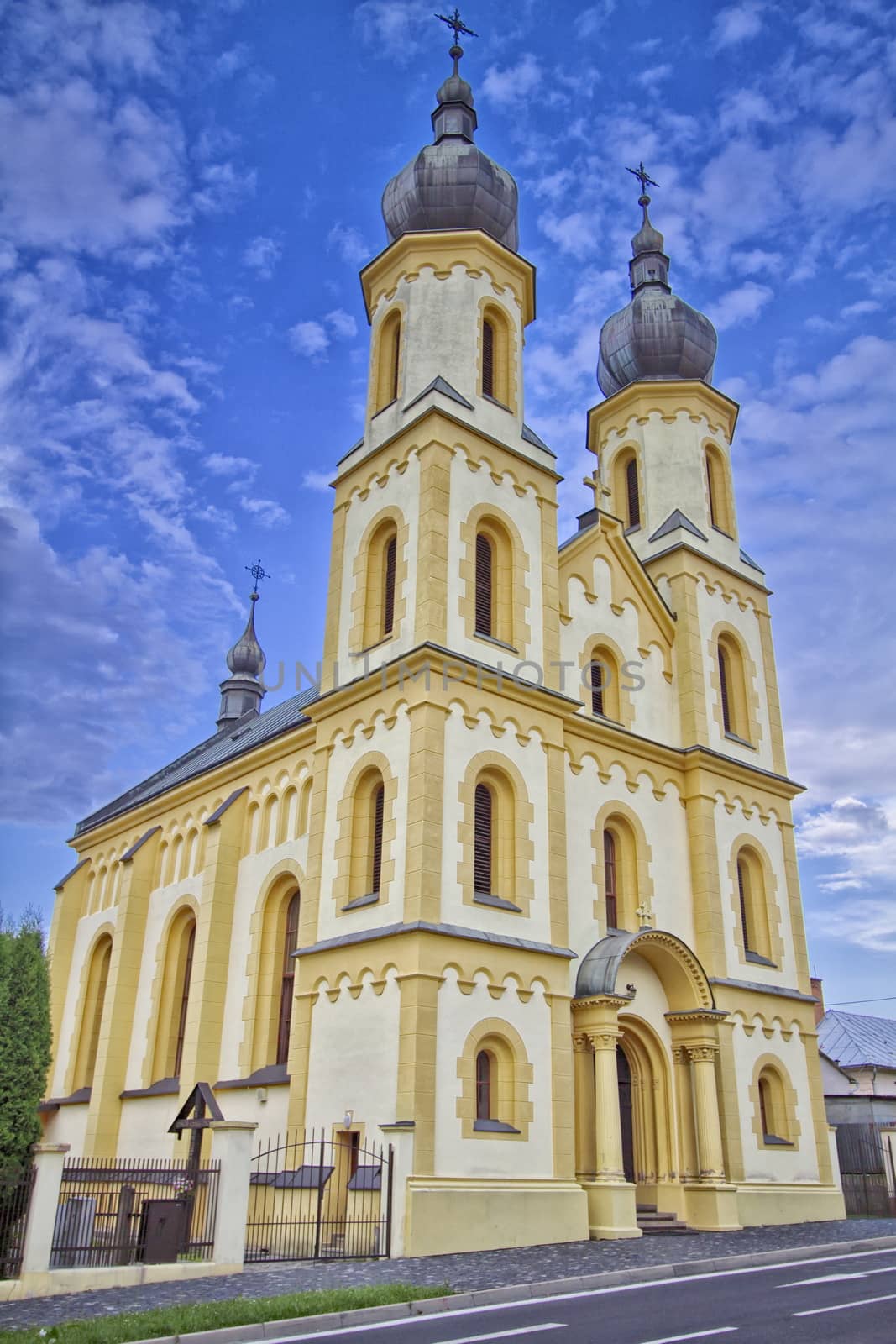 Monumental Church of St. Aegidius in Bardejov old city by mariephotos