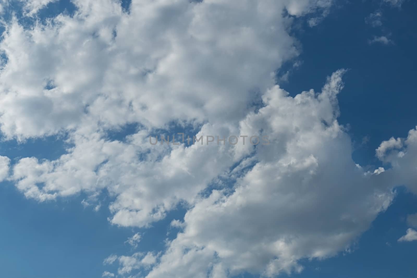 Blue sky with clouds background, blue sky with clouds