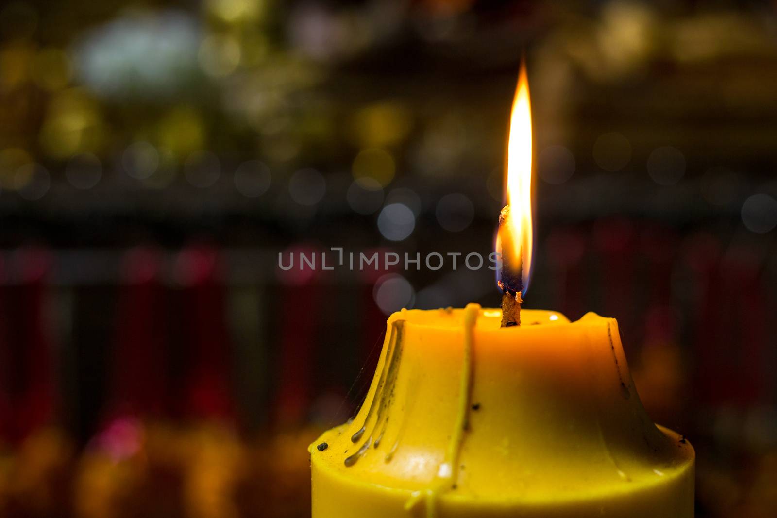 light candle burning by antpkr
