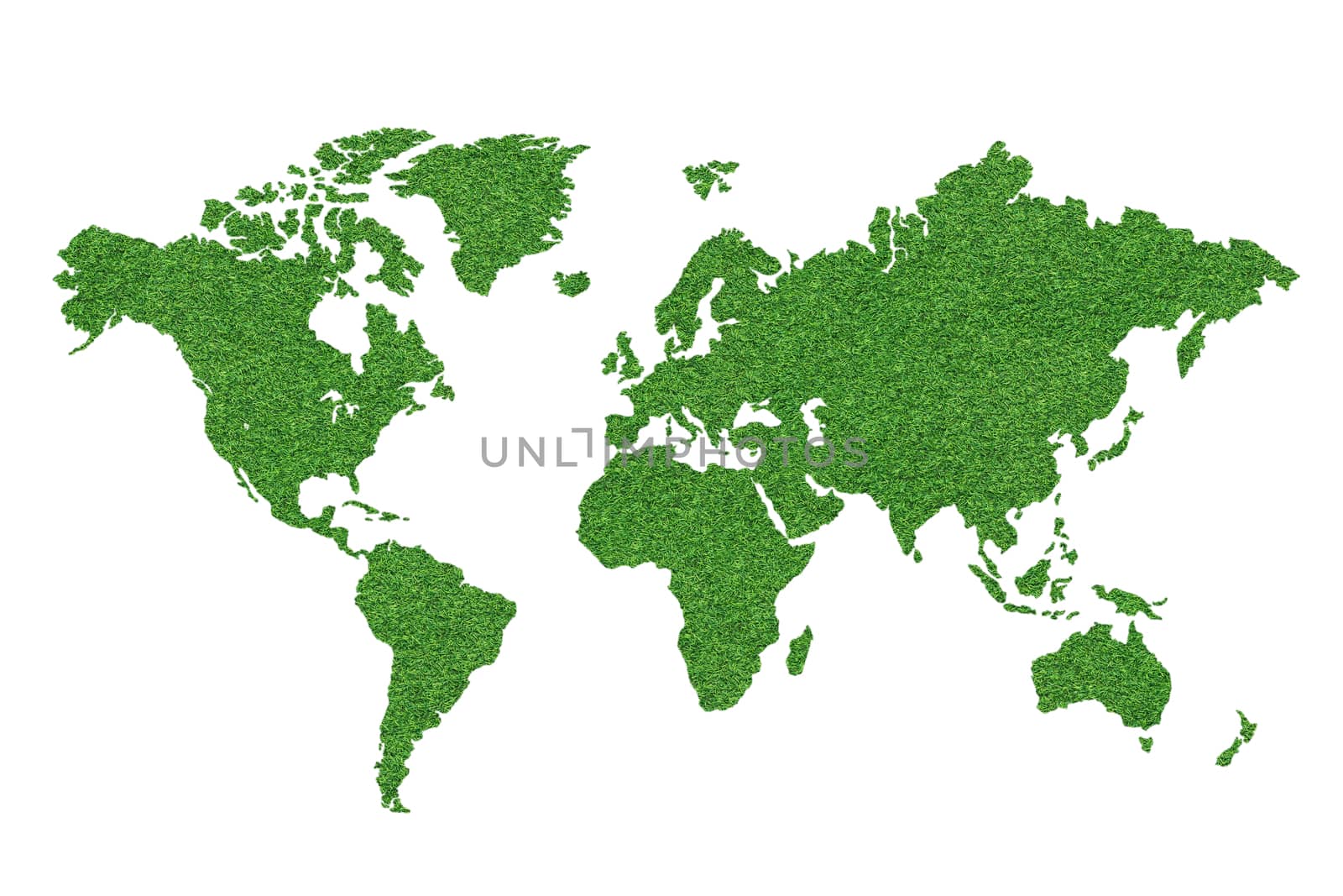 green world map by antpkr