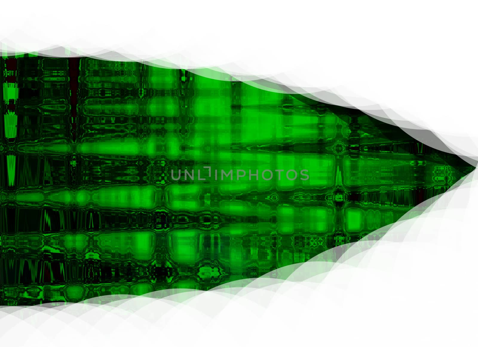 digital, green abstract background, beautiful banner wallpaper design illustration 