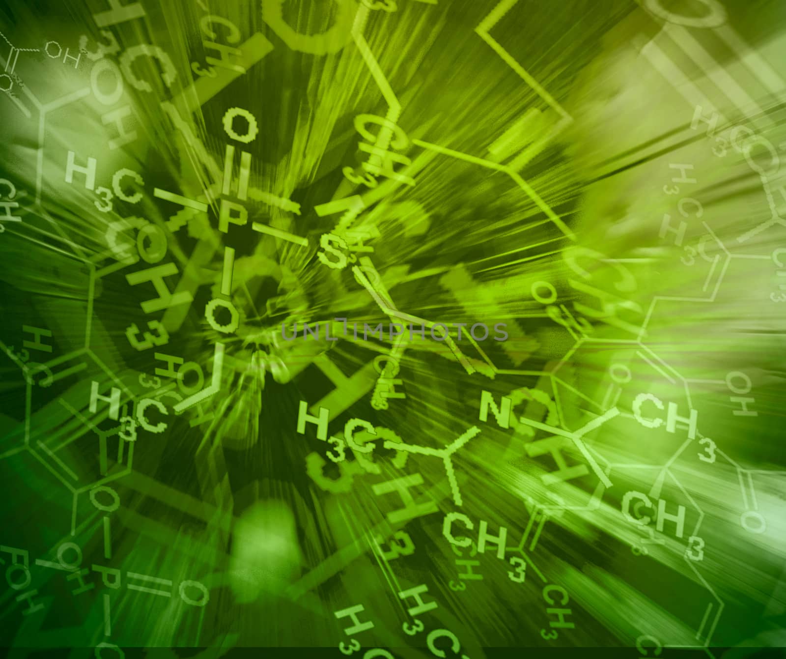 Image of chemical technology abstract background. Science wallpaper with school chemistry formulas and structures.