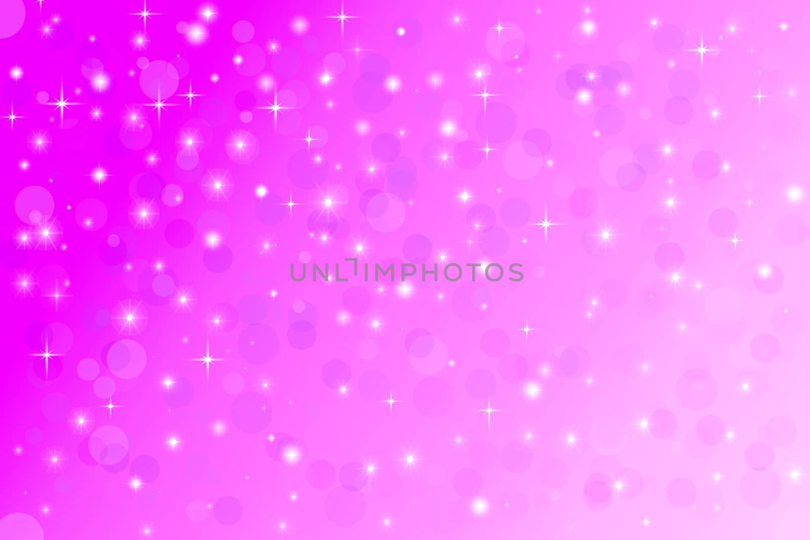 star and bokeh, abstract background, beautiful banner wallpaper design illustration 