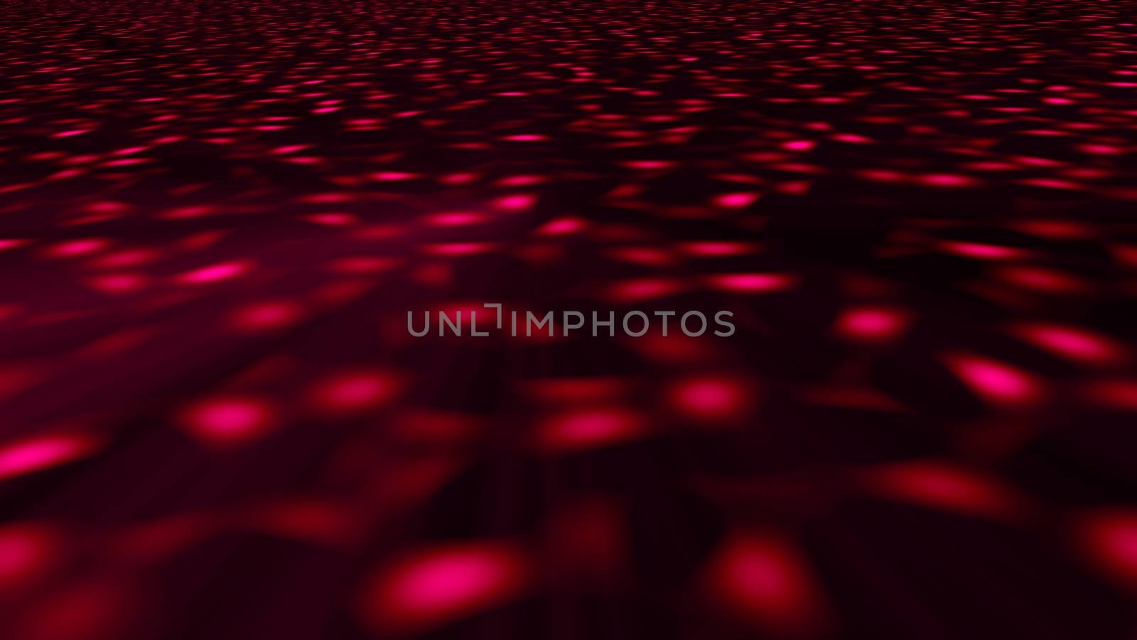 Abstract background with disco floor. 3d rendering.