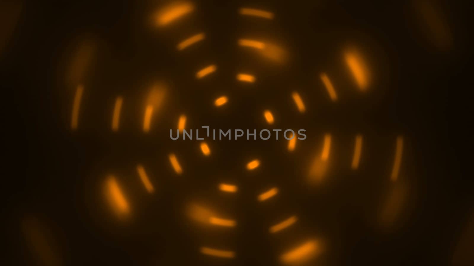 Abstract background with colorful Spectrum lights Concert Spot Bulb. 3d rendering