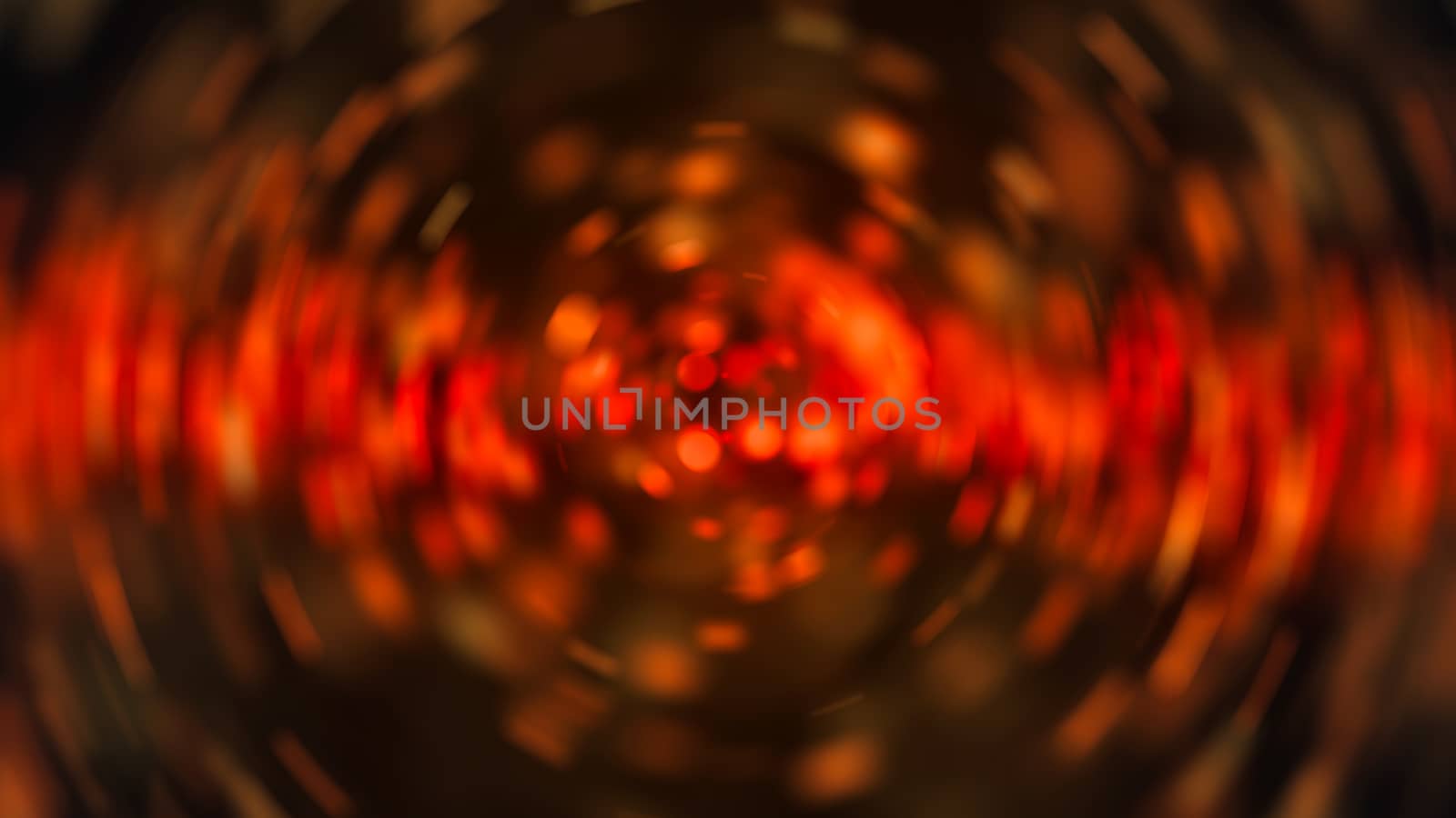 Radial gold blur background. Digital illustration. 3d rendering