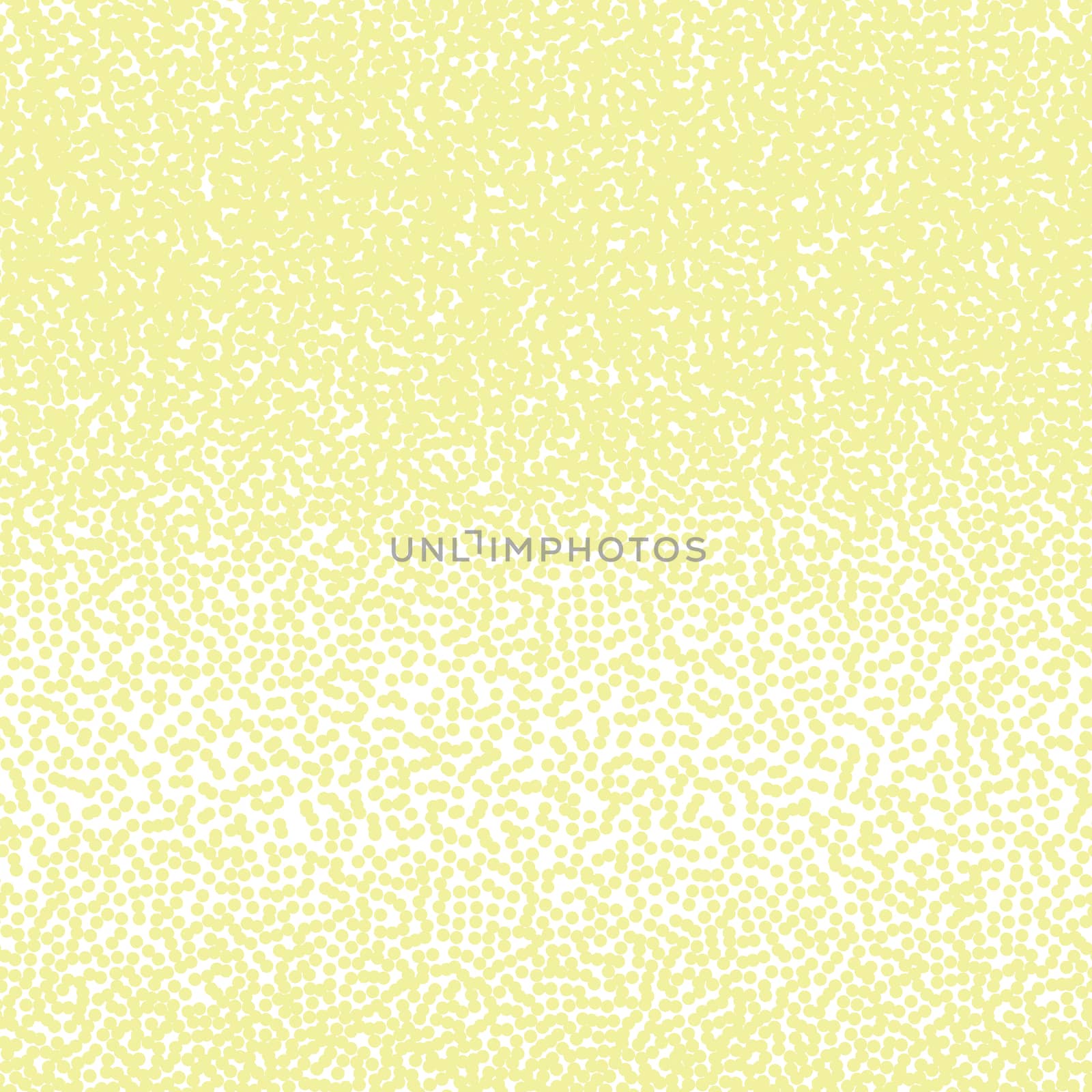  halftone dots pattern. Yellow dots on white background.