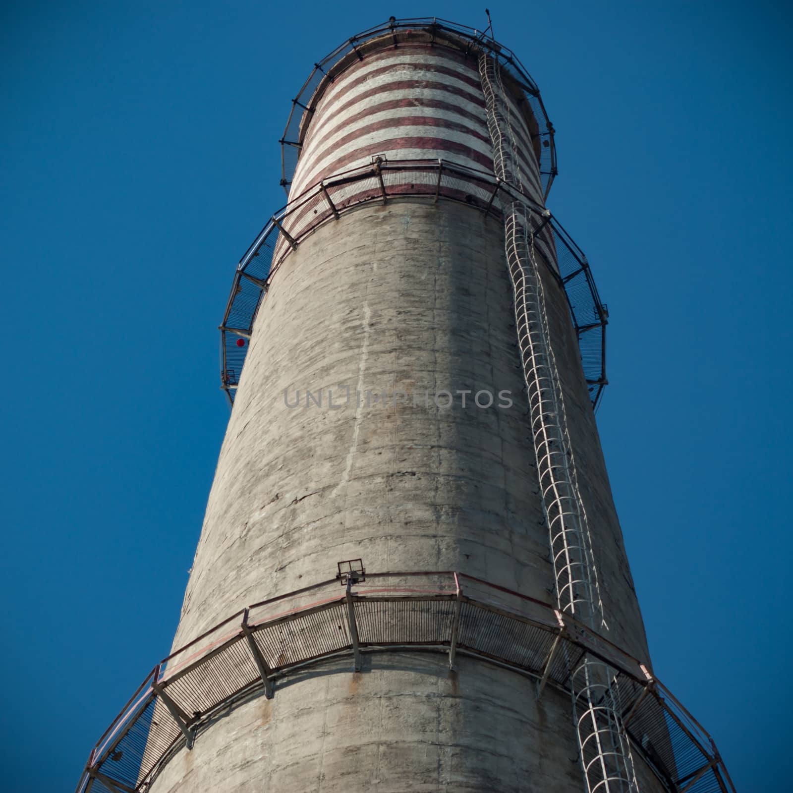 ruins of a very heavily polluted industrial factory, industrial series