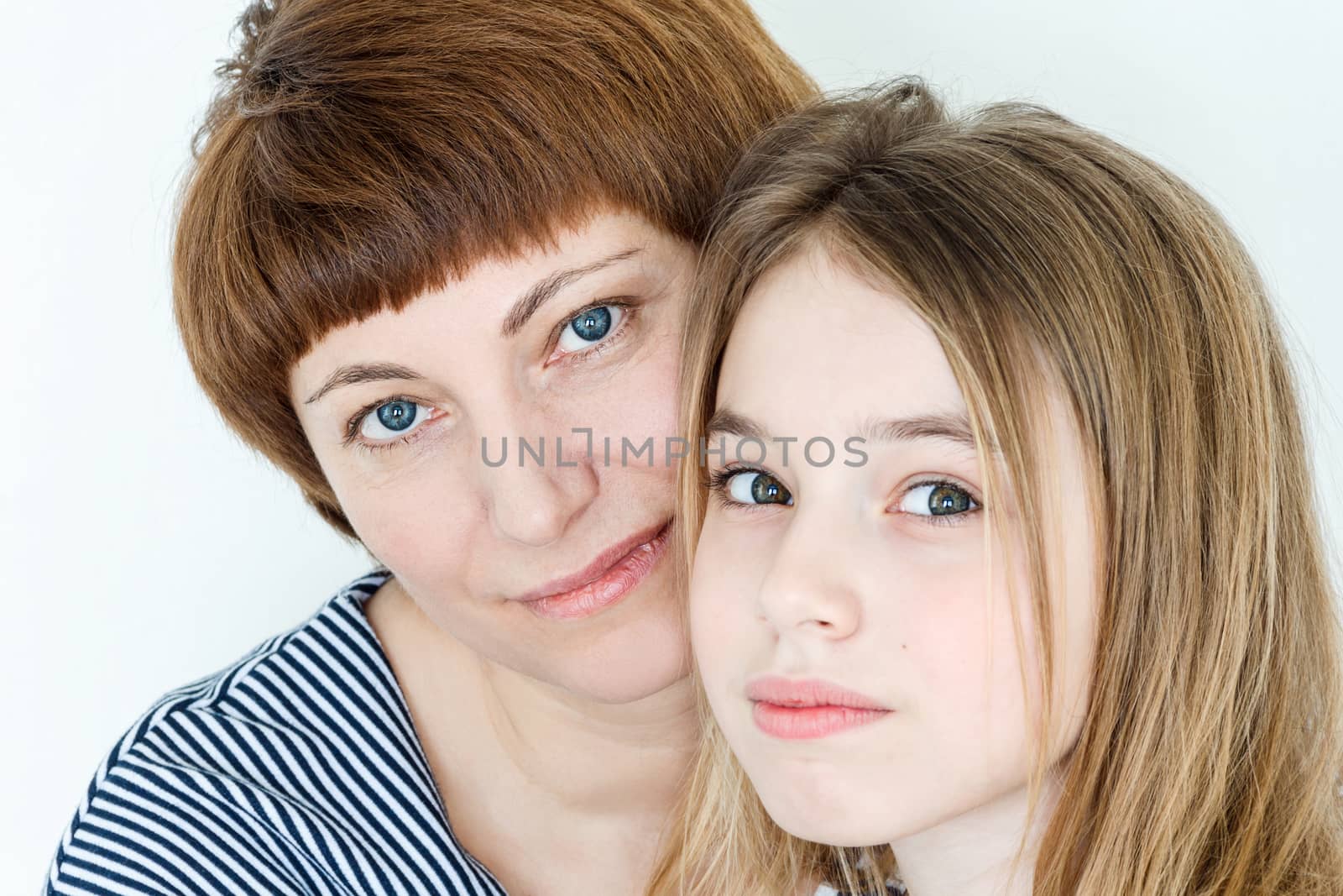 Beautiful mother and daughter by Julialine