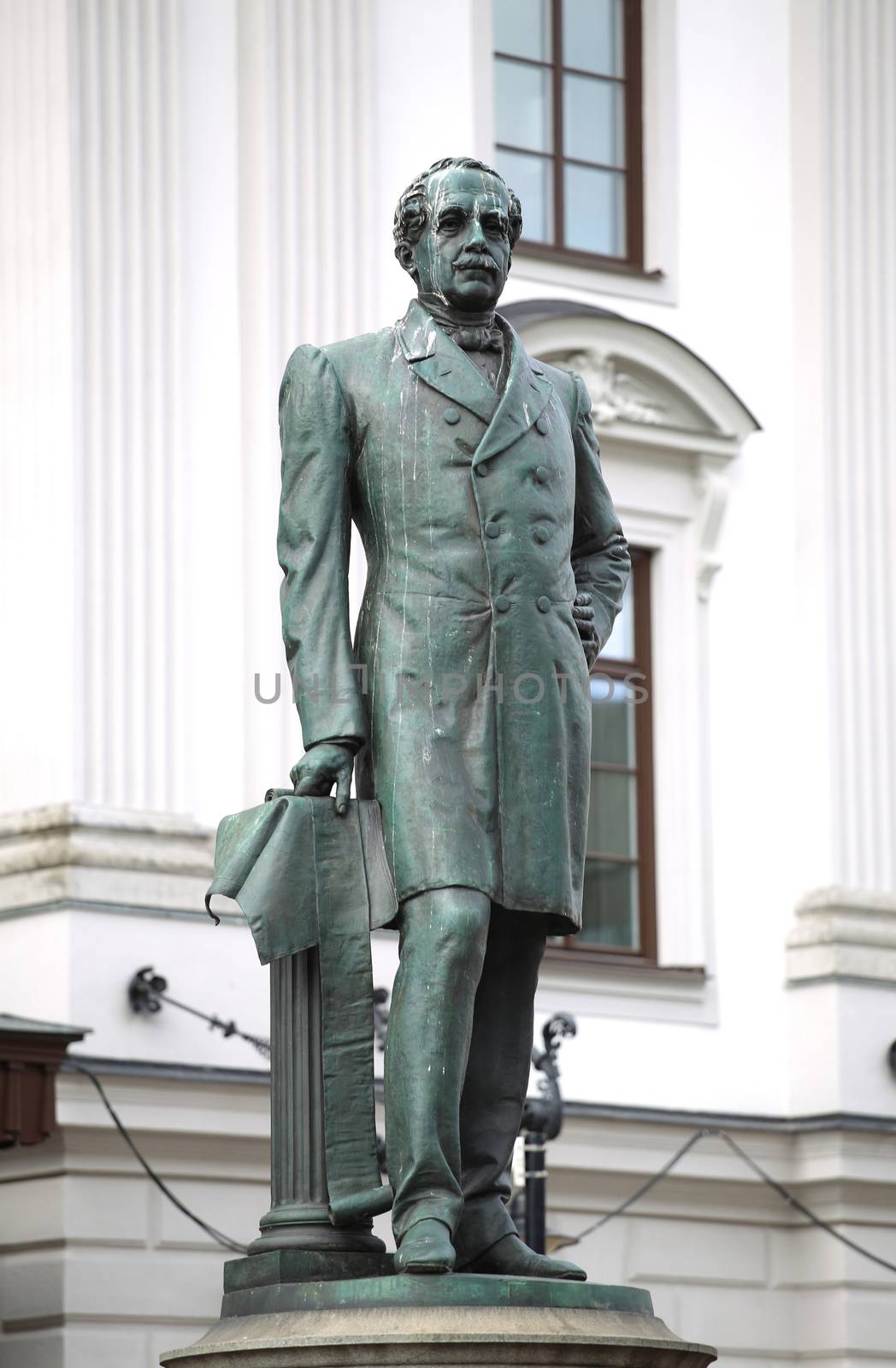 Statue of Nils Ericson in front of Stockholm Central Station and by vladacanon