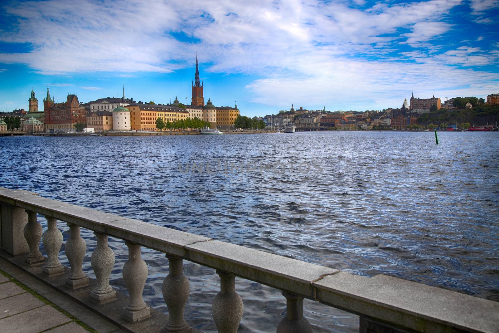 View of Gamla Stan in Stockholm, Sweden by vladacanon