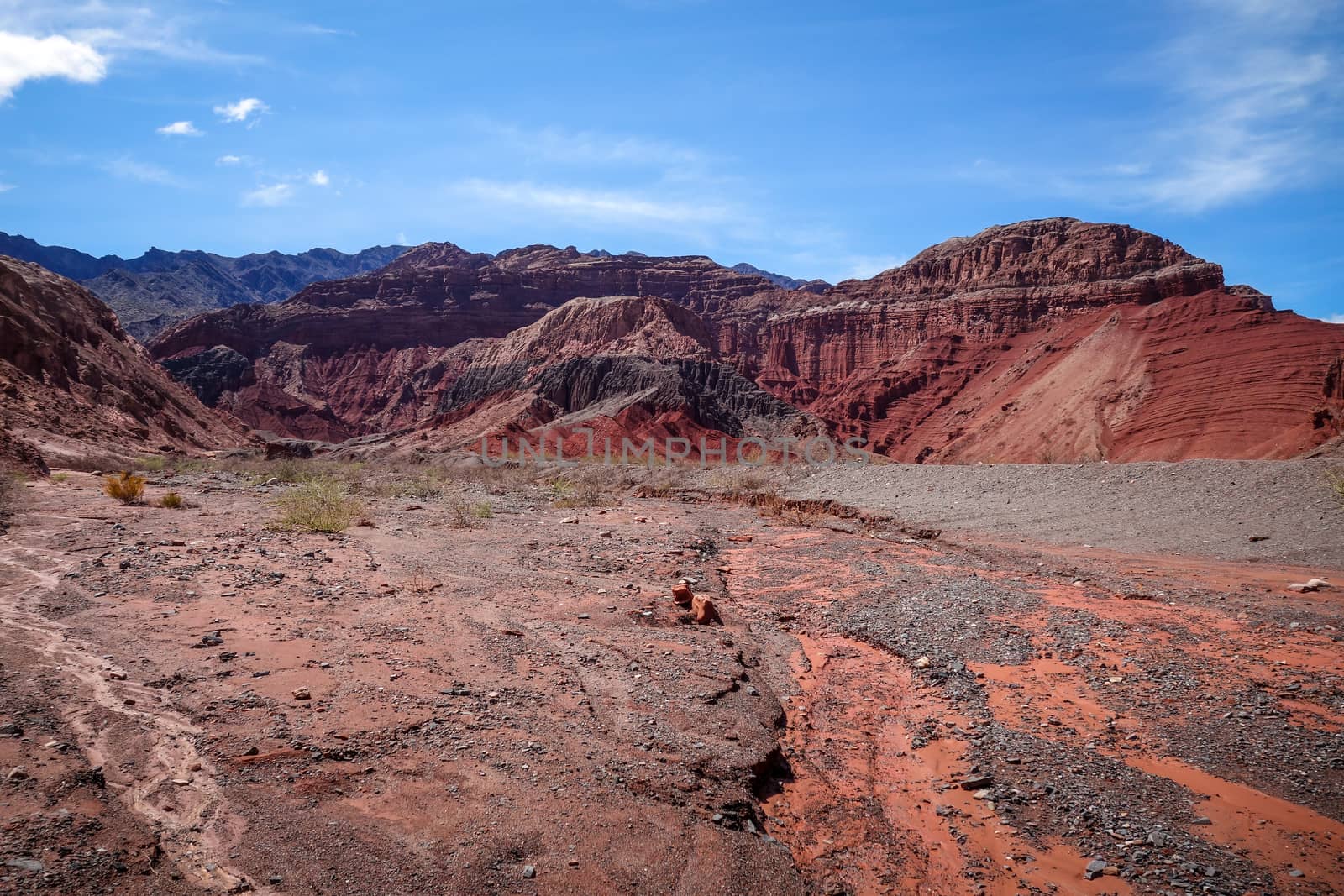 Quebrada de Las Conchas cayon, Cafayate, Argentina