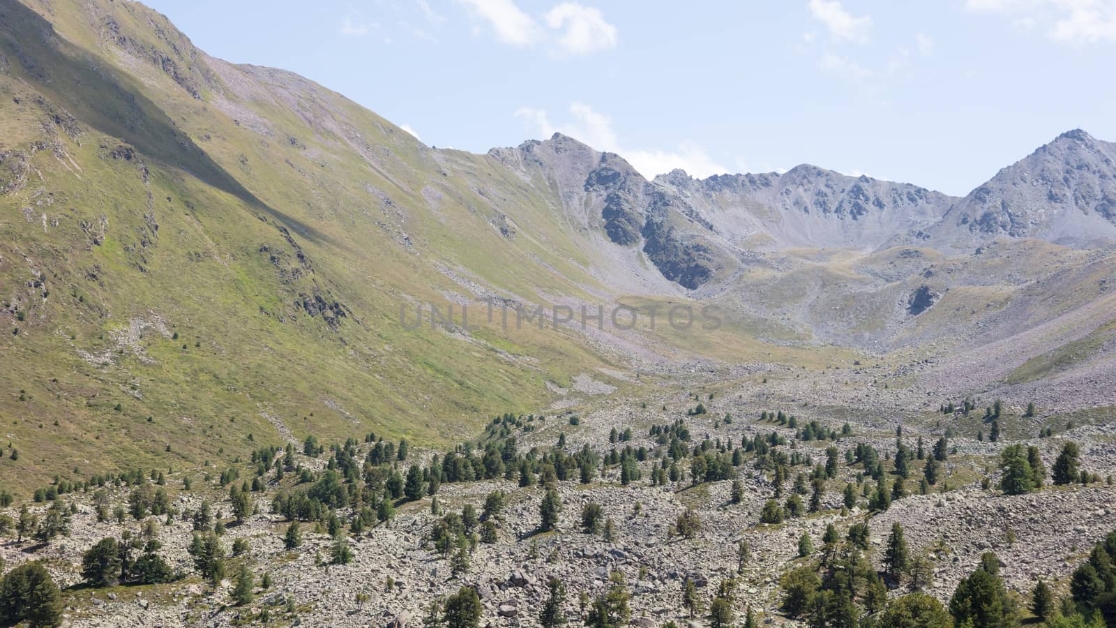 View of beautiful landscape in the Alps - Austria