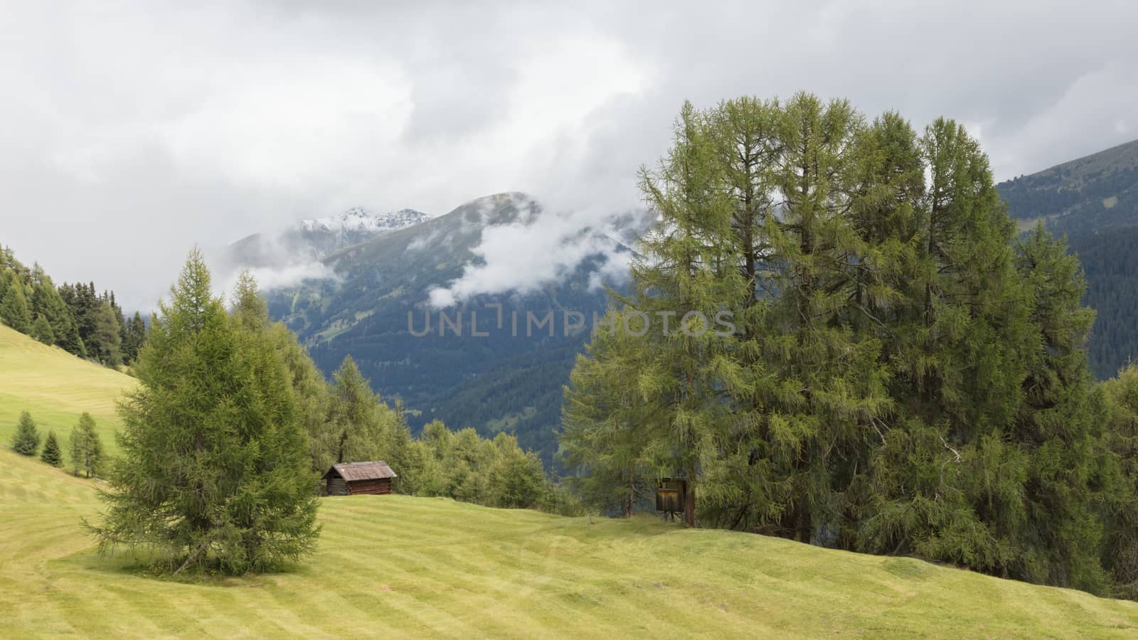 View of beautiful landscape in the Alps - Austria