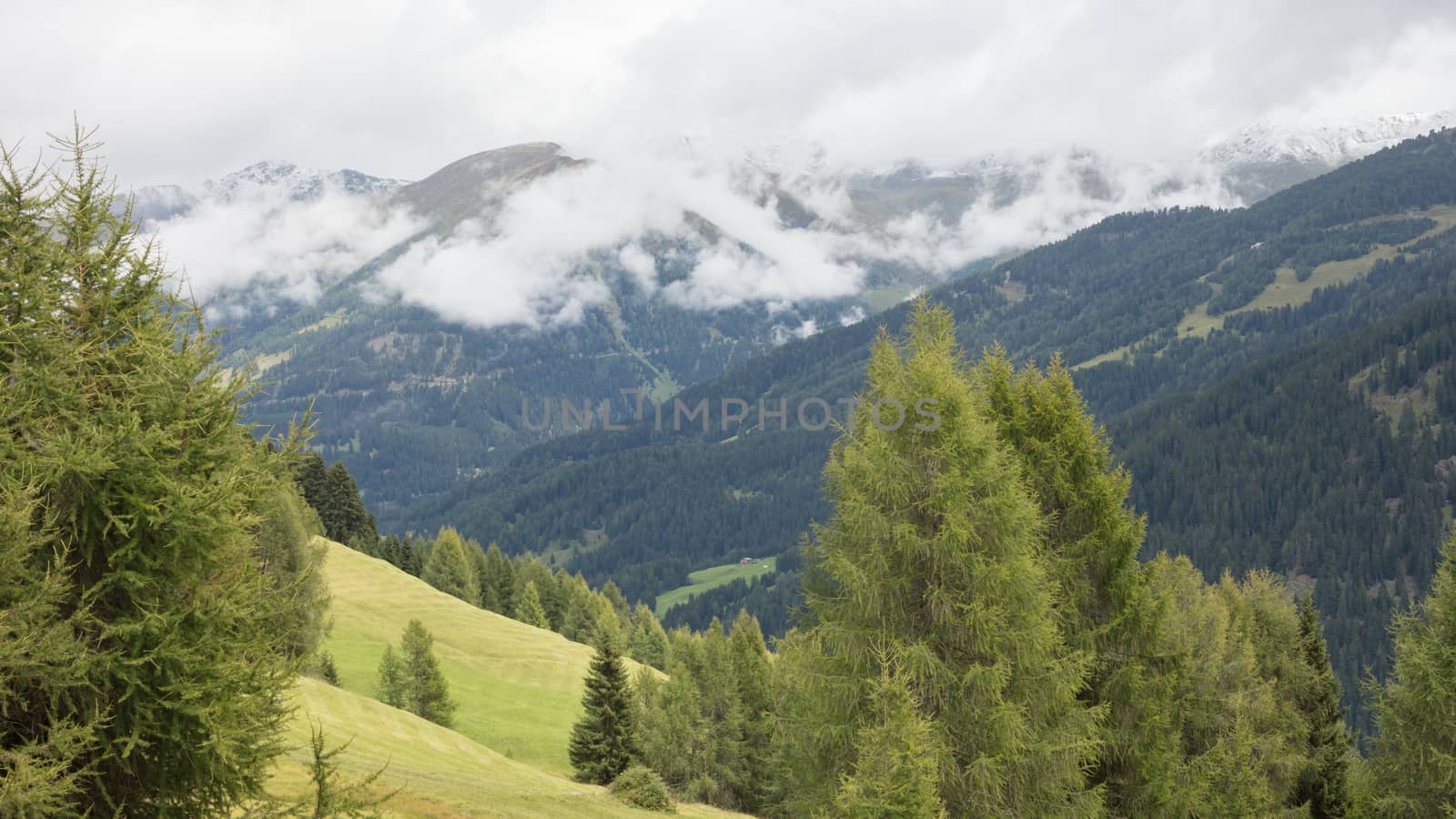 View of beautiful landscape in the Alps - Austria