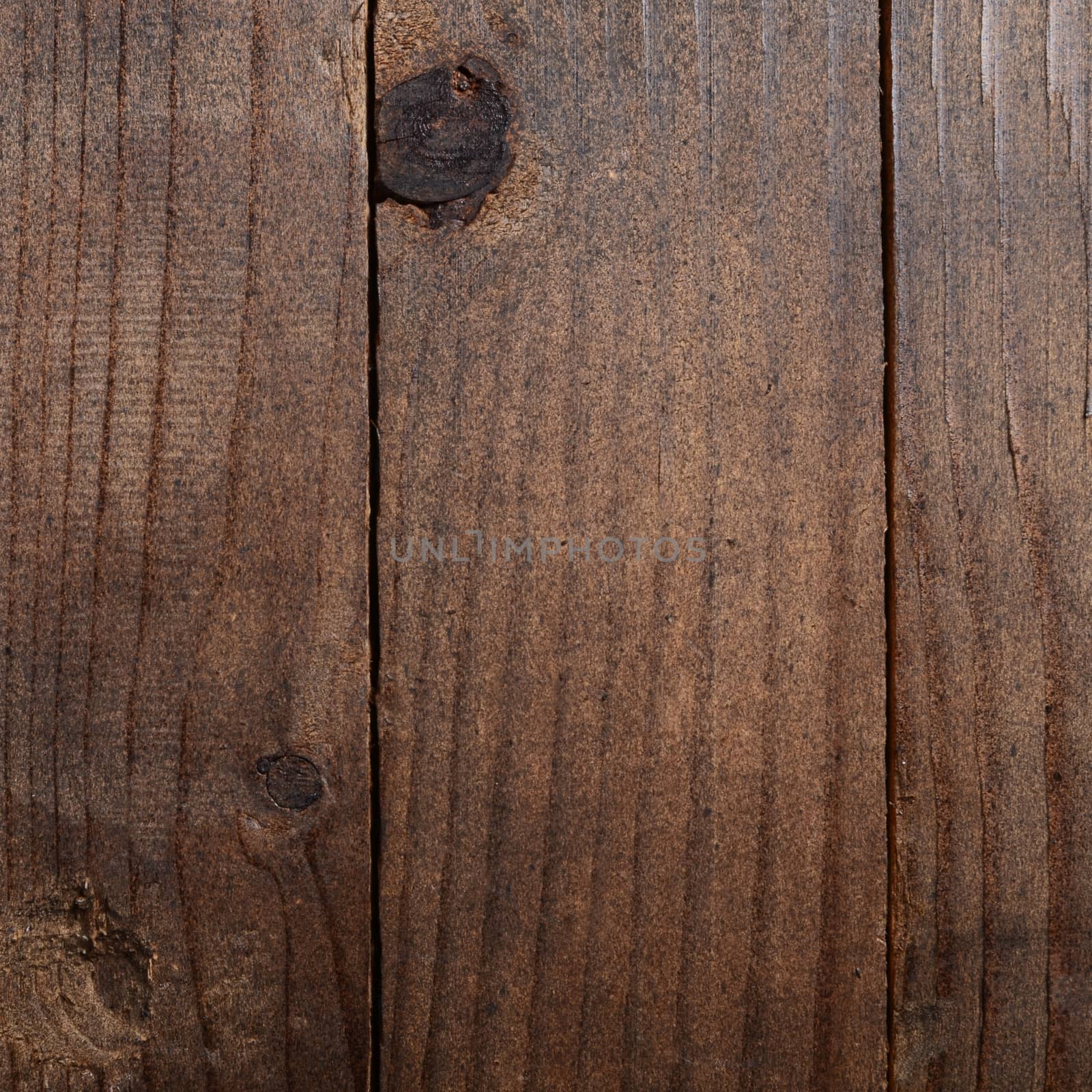 The fence from wooden boards close up