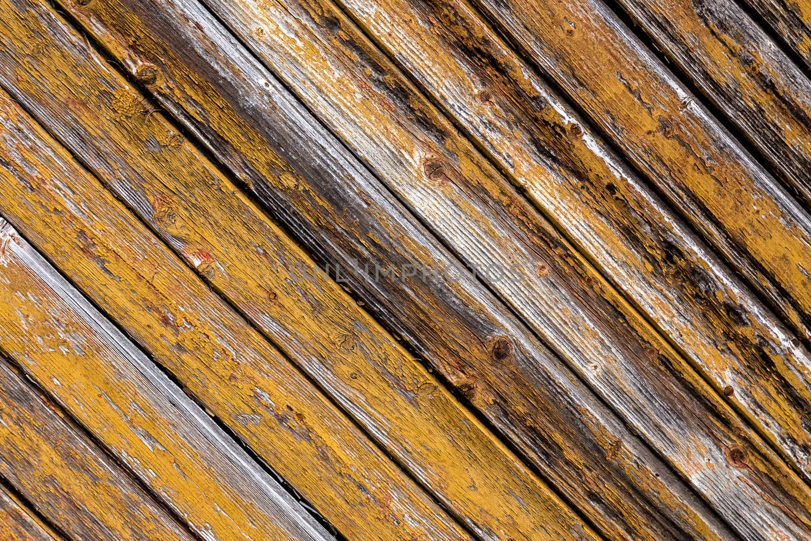 Old wooden brown wall texture as background