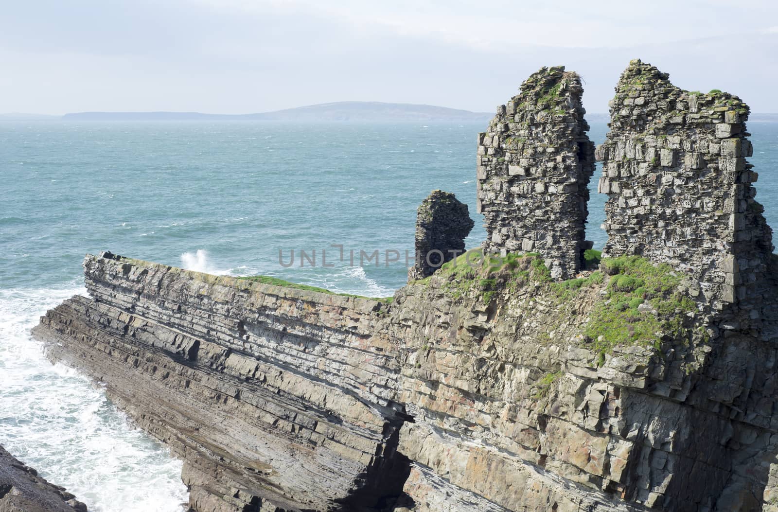 ancient formation and lick castle ruins by morrbyte