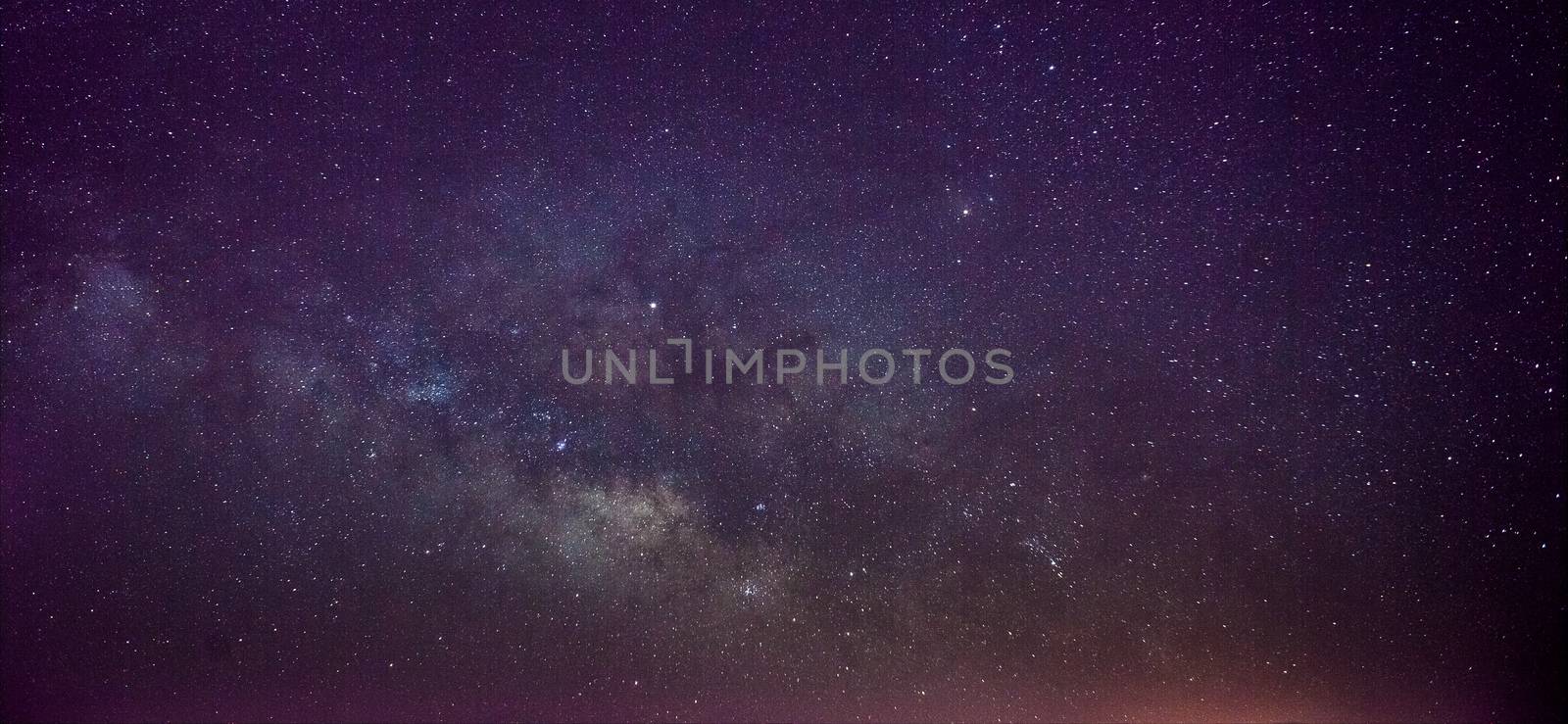 Milky way astrophotography long exposure