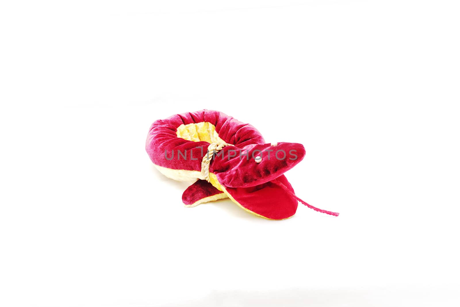 Soft homemade childrens toy snake. by andsst