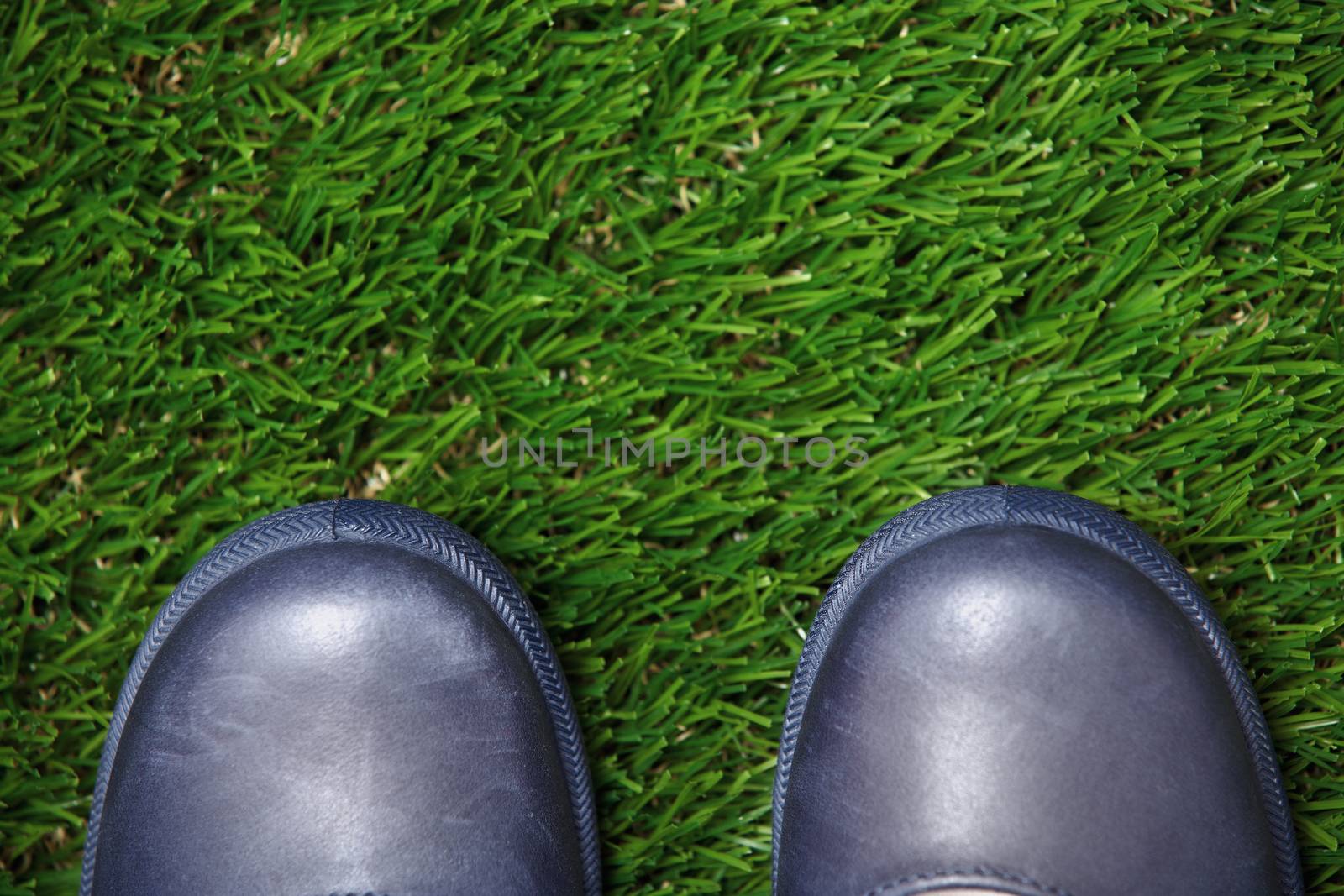 Boots on grass by Novic