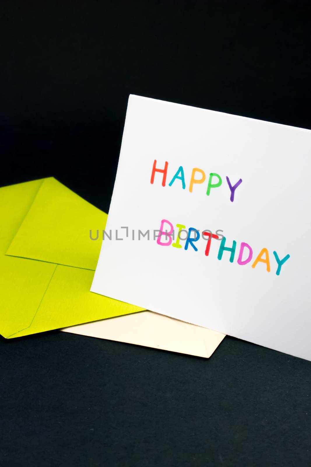Message Card for Your Family and Friends; Happy Birthday by EikoTsuttiy