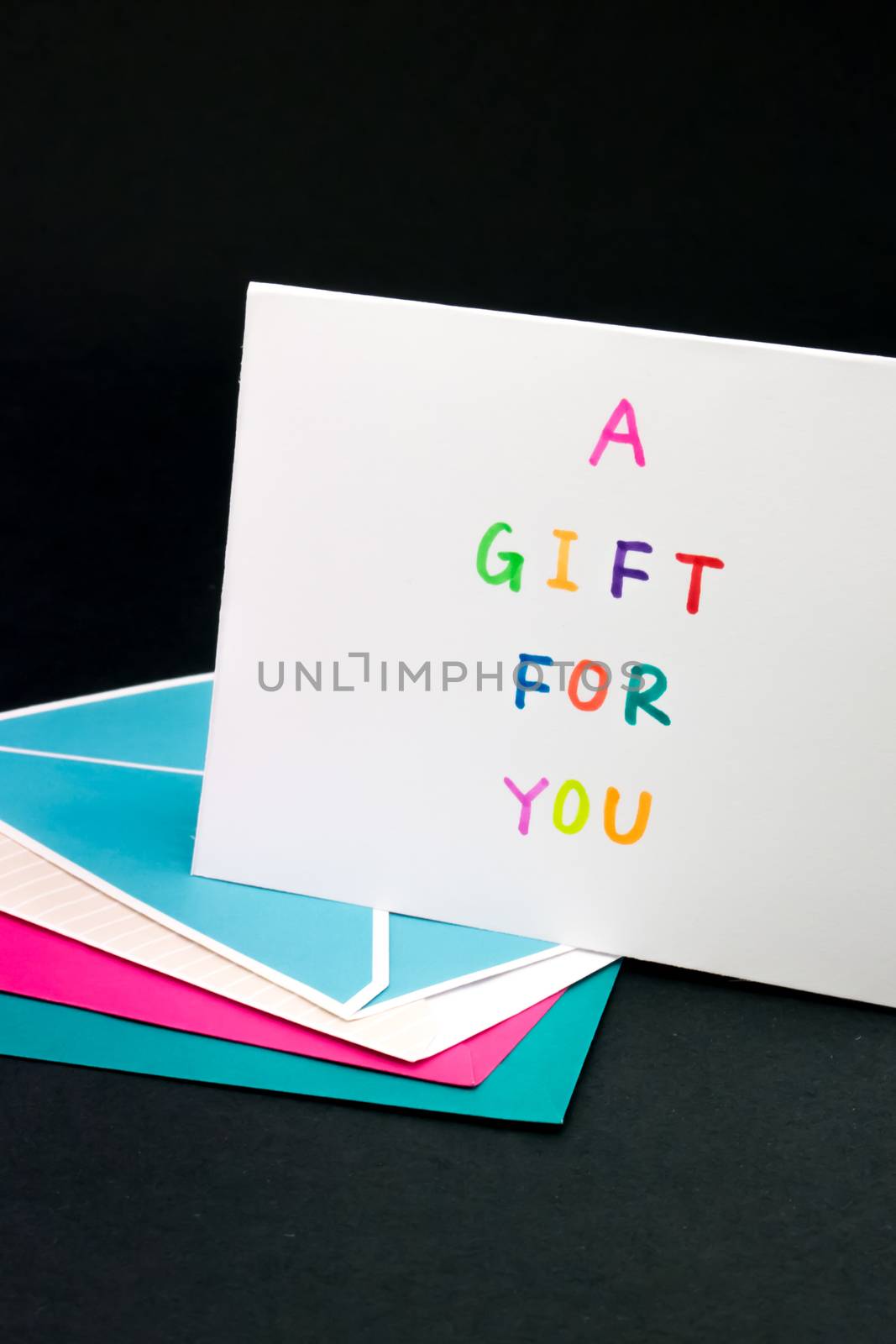 Message Card for Your Family and Friends; A Gift for You