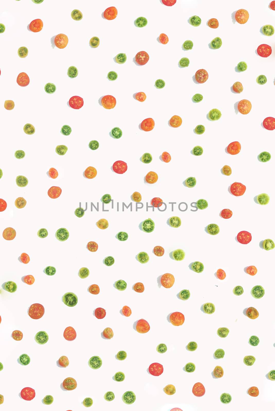 Polka do tomato pattern