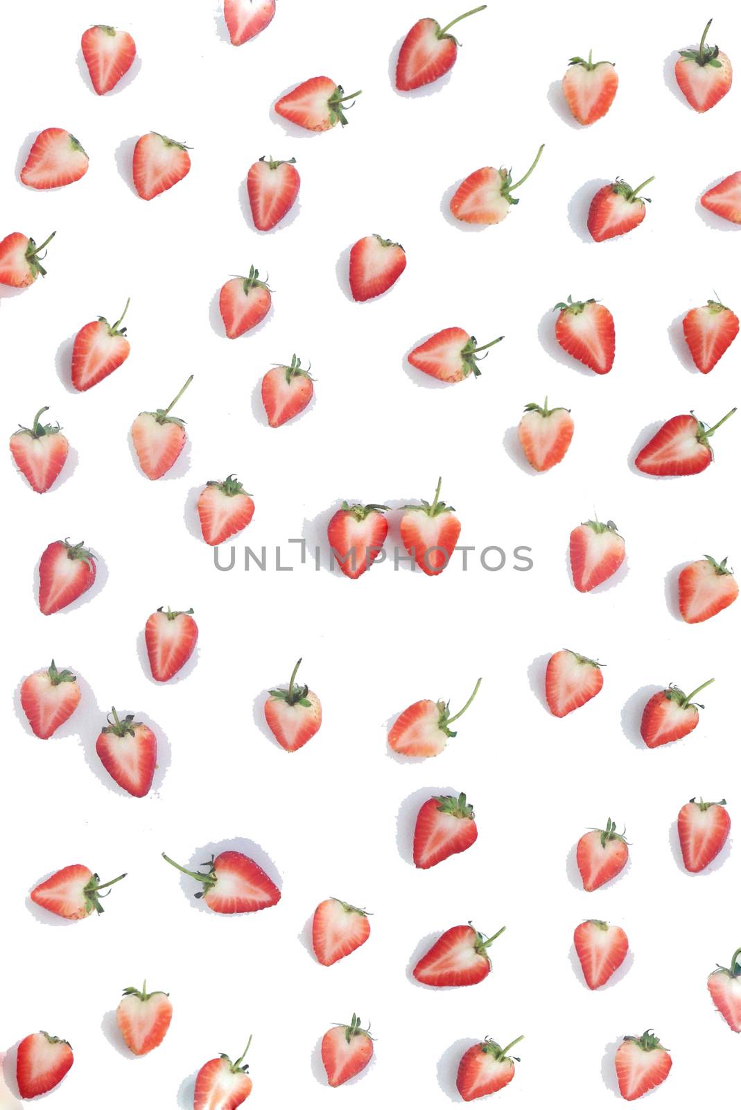 strawberries  pattern