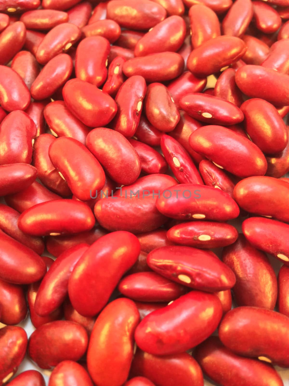 Close up Red beans background, Red beans seeds by Bowonpat
