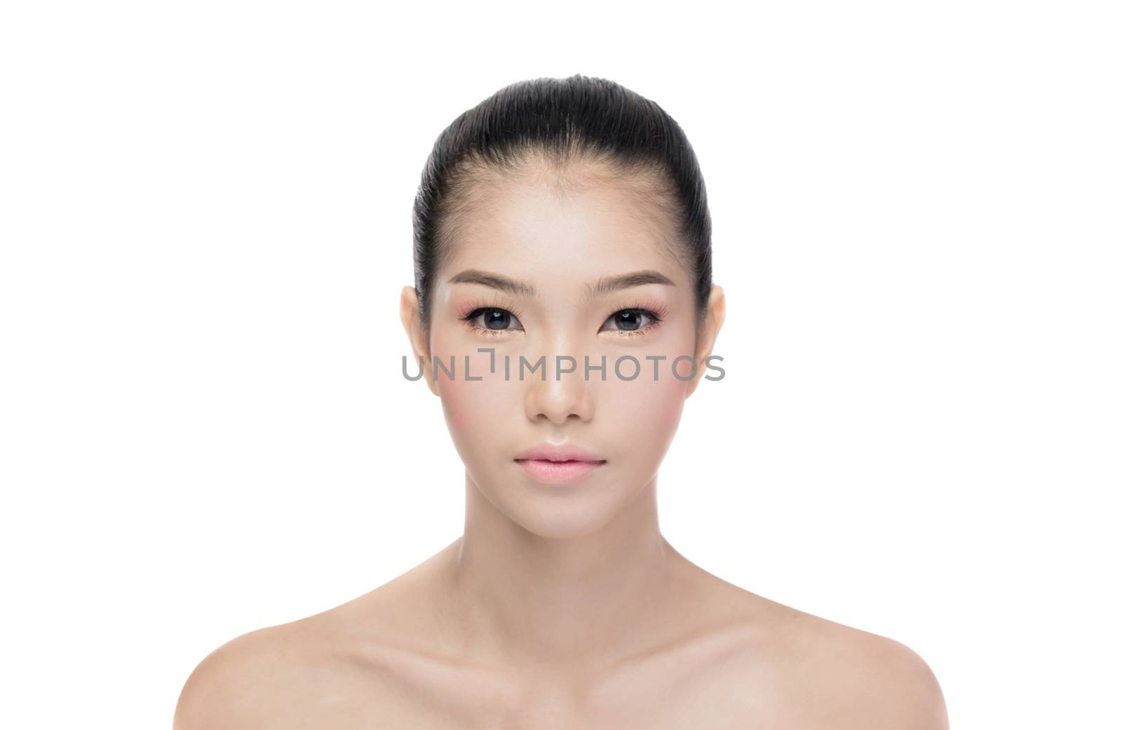 asian woman with beauty face by rakratchada