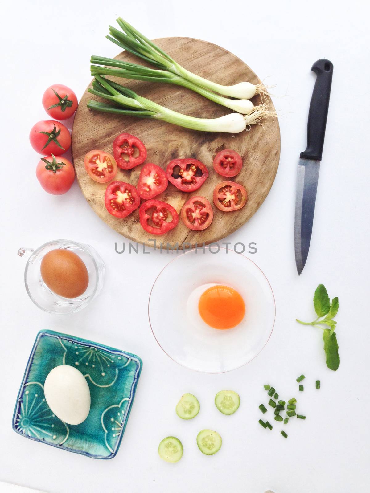 Cook an Egg for health by Bowonpat