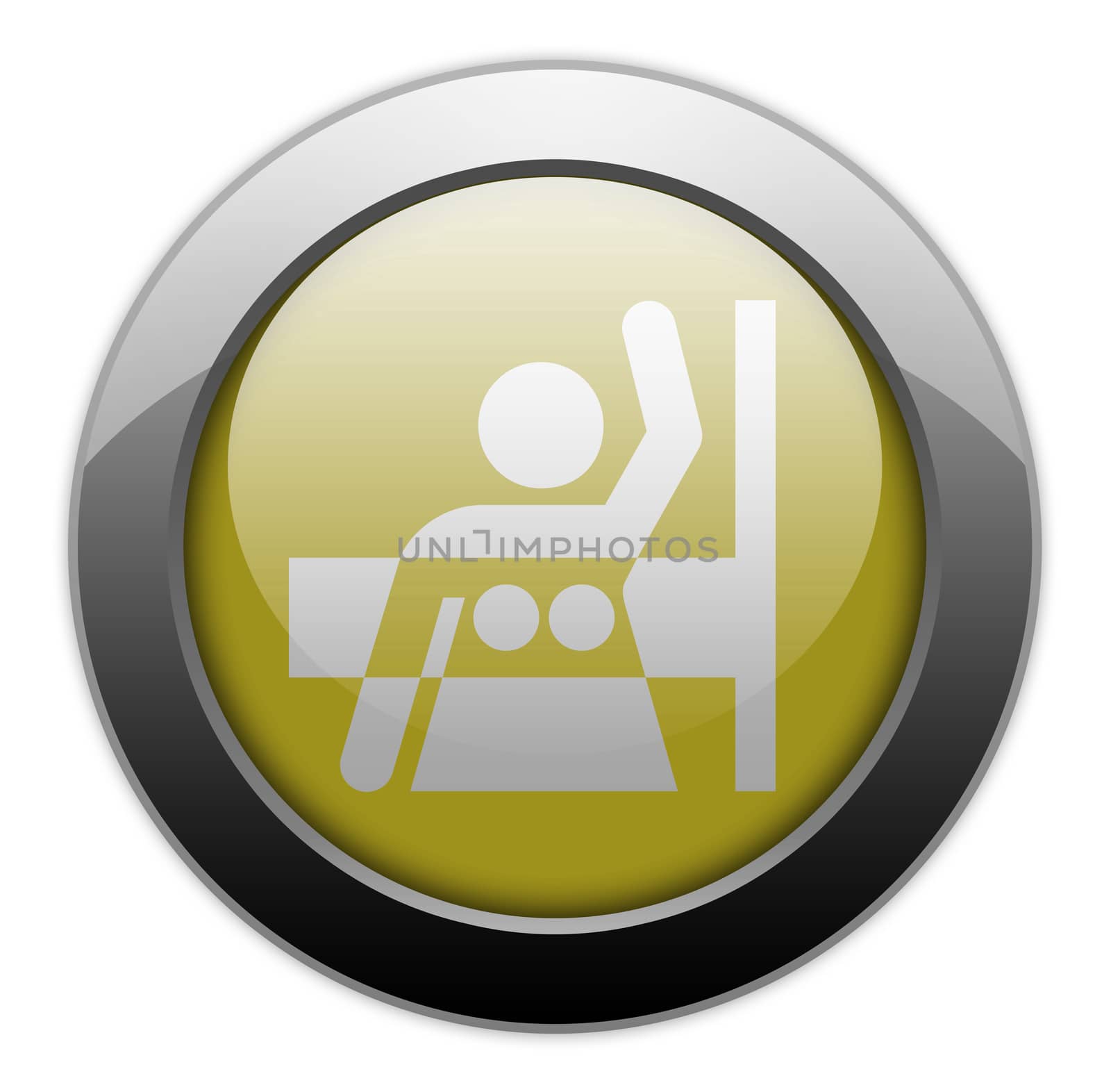 Icon, Button, Pictogram Mammography by mindscanner