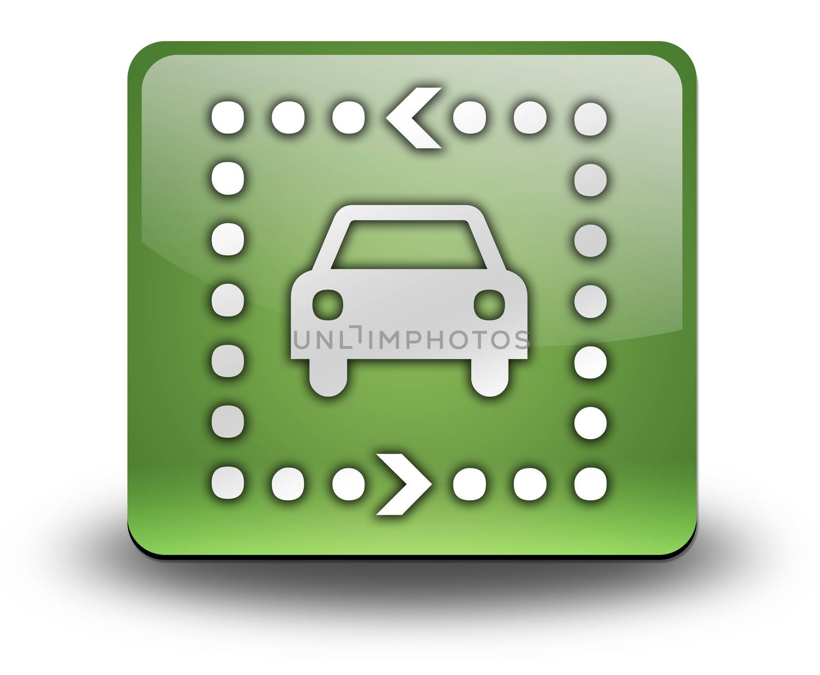 Icon, Button, Pictogram Driving Tour by mindscanner