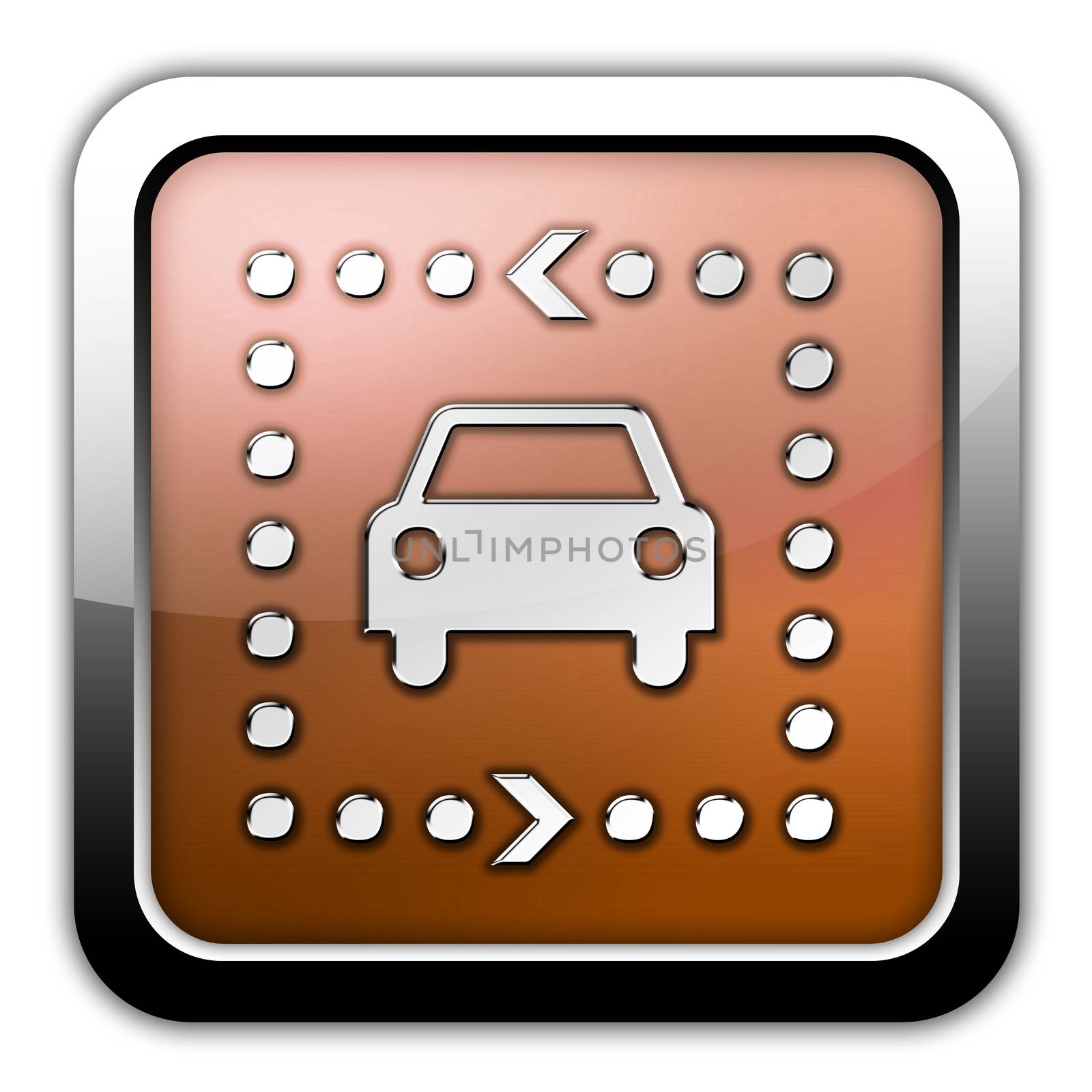Icon, Button, Pictogram Driving Tour by mindscanner