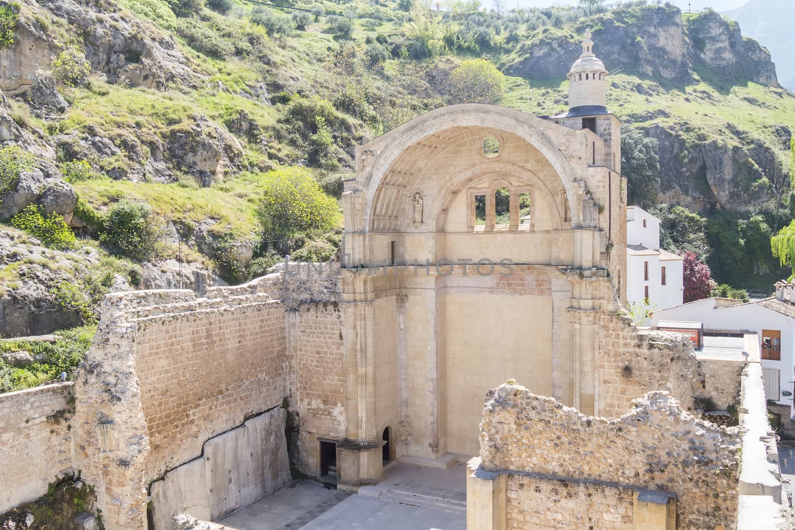 Santa Maria church ruins, Cazorla, Jaen, Spain by max8xam